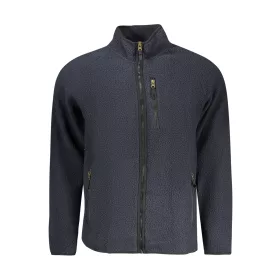 US GRAND FÉRFI KÉK CIPZÁROS PULÓVER