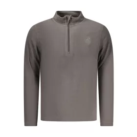 US GRAND FÉRFI SZÜRKE CIPZÁROS PULÓVER