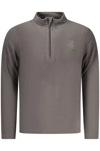 US GRAND FÉRFI SZÜRKE CIPZÁROS PULÓVER