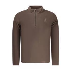 US GRAND FÉRFI BARNA CIPZÁROS PULÓVER