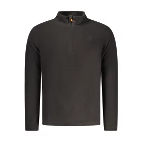 US GRAND FÉRFI FEKETE CIPZÁROS PULÓVER