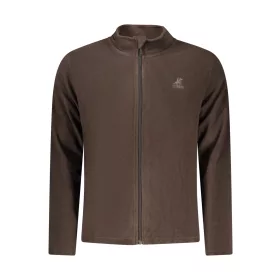 US GRAND FÉRFI BARNA CIPZÁROS PULÓVER