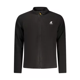 US GRAND FÉRFI FEKETE CIPZÁROS PULÓVER