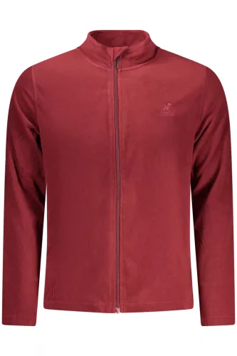 US GRAND RED FÉRFI CIPZÁROS PULÓVER