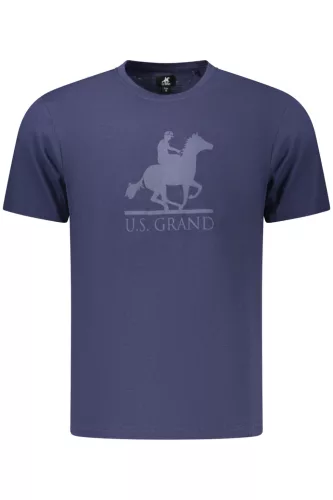 US GRAND FÉRFI RÖVID UJJÚ PÓLÓ, KÉK