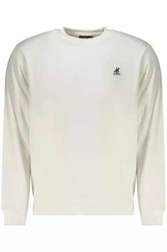 US GRAND FÉRFI FEHÉR CIPZÁROS PULÓVER