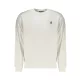 US GRAND FÉRFI FEHÉR CIPZÁROS PULÓVER