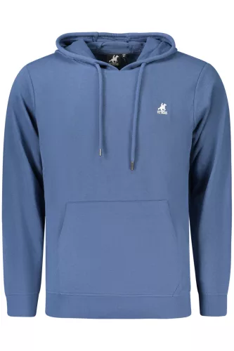 US GRAND FÉRFI KÉK CIPZÁROS PULÓVER