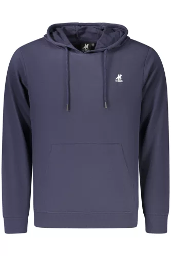 US GRAND FÉRFI KÉK CIPZÁROS PULÓVER