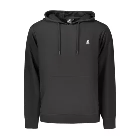 US GRAND FÉRFI FEKETE CIPZÁROS PULÓVER