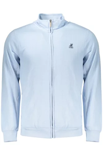 US GRAND FÉRFI KÉK CIPZÁROS PULÓVER