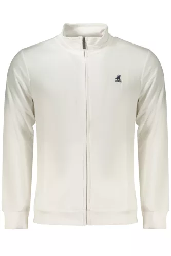 US GRAND FÉRFI FEHÉR CIPZÁROS PULÓVER