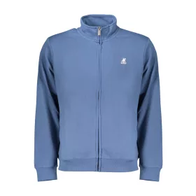 US GRAND FÉRFI KÉK CIPZÁROS PULÓVER