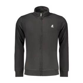 US GRAND FÉRFI FEKETE CIPZÁROS PULÓVER