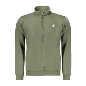 US GRAND ZÖLD CIPZÁROS FÉRFI PULÓVER