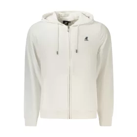 US GRAND FÉRFI FEHÉR CIPZÁROS PULÓVER