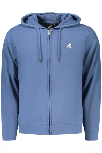 US GRAND FÉRFI KÉK CIPZÁROS PULÓVER