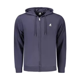 US GRAND FÉRFI KÉK CIPZÁROS PULÓVER