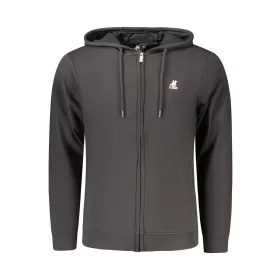 US GRAND FÉRFI FEKETE CIPZÁROS PULÓVER