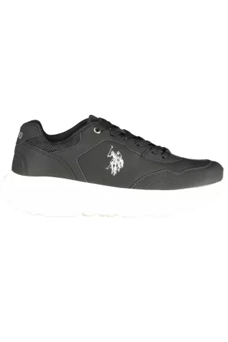 US POLO ASSN. NŐI FEKETE SPORTCIPŐ