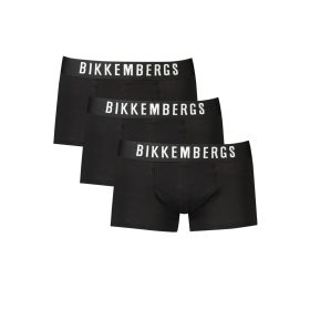 BIKKEMBERGS FÉRFI BOXER FEKETE