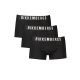 BIKKEMBERGS FÉRFI BOXER FEKETE