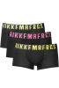 BIKKEMBERGS FÉRFI BOXER FEKETE