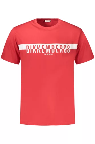 BIKKEMBERGS FÉRFI RÖVID UJJÚ PÓLÓ, FEHÉR