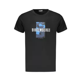 BIKKEMBERGS FÉRFI RÖVID UJJÚ PÓLÓ FEKETE