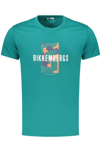 BIKKEMBERGS FÉRFI RÖVID UJJÚ PÓLÓ ZÖLD