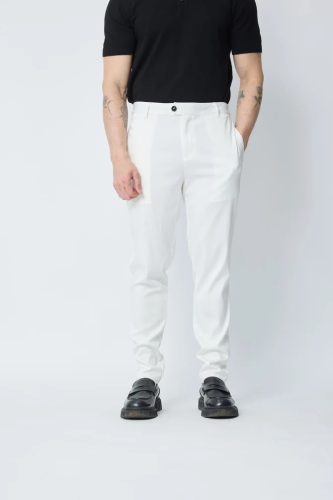 BM2210_15 WHITE férfi nadrág