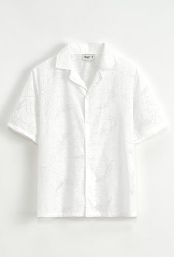 BM25P15_15 WHITE férfi ing