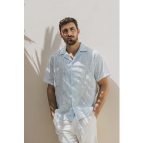 BM25P15_31 BLUE férfi ing