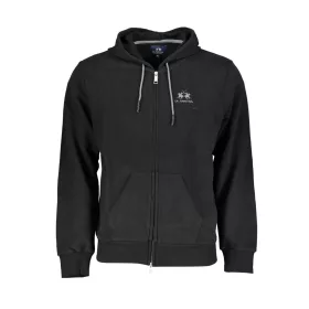 LA MARTINA FÉRFI FEKETE CIPZOS PULÓ