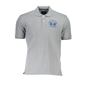 LA MARTINA FÉRFI RÖVID UJJÚ POLO SZÜRKE LA MARTINA FÉRFI RÖVID UJJÚ POLO SZÜRKE