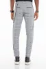 CIPO & BAXX DIVATOS FÉRFI SLIM FIT FARMER CD518 GREY