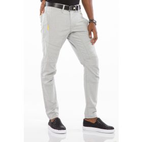 CIPO & BAXX DIVATOS FÉRFI SLIM FIT FARMER CD527 GREY