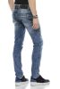 CIPO & BAXX FÉRFI SLIM FIT FARMERNADRÁG CD621 BLUE