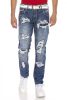 CIPO & BAXX FÉRFI REGULAR FIT FARMERNADRÁG CD644 BLUE