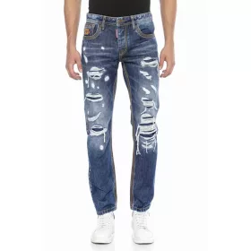 CIPO & BAXX DIVATOS FÉRFI FARMERNADRÁG CD670 BLUE