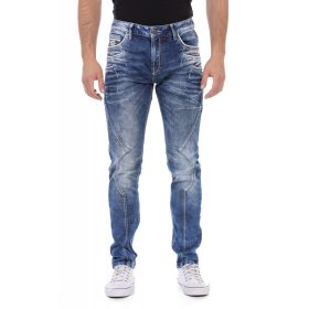 CIPO&BAXX SLIM FIT FARMERNADRÁG CD695 BLUE CIPO&BAXX SLIM FIT FARMERNADRÁG CD695 BLUE