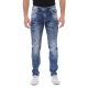 CIPO & BAXX SLIM FIT FARMERNADRÁG CD695 BLUE 