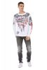 CIPO & BAXX REGULAR FIT FÉRFI FARMERNADRÁG CD712 ANTHRACITE
