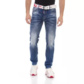 CD717 BLUE REGULAR FIT FÉRFI FARMERNADRÁG
