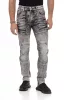 CIPO&BAXX REGULAR FIT FÉRFI FARMERNADRÁG CD732 GREY