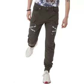 CIPO & BAXX DIVATOS FÉRFI NADRÁG CD786 KHAKI
