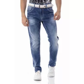 CD796 CIPO & BAXX DIVATOS FÉRFI FARMERNADRÁG BLUE