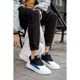 CHEKICH-115.05 WHITE SAX BLACK FÉRFI CIPŐ