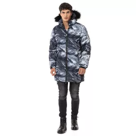 CIPO & BAXX FÉRFI TÉLIKABÁT CM217 BLACK