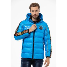 CIPO & BAXX FÉRFI TÉLIKABÁT KÉK